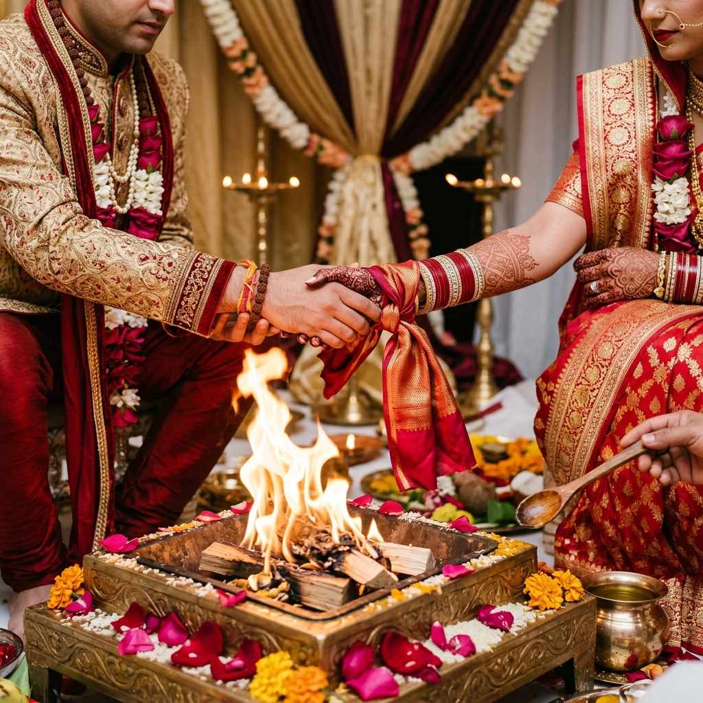 Avanish Kumar Pandey North Indian Hindi pandit performing puja in Bangalore