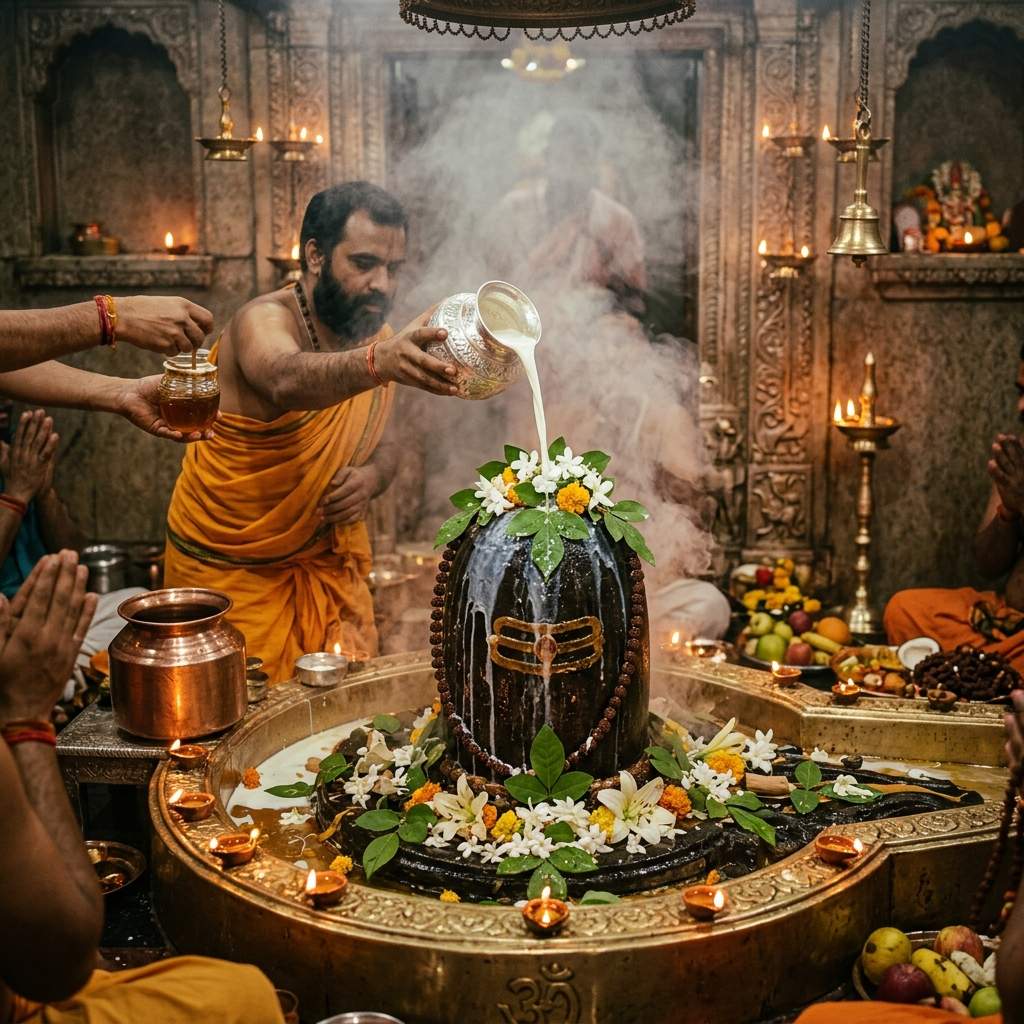 Avanish Kumar Pandey North Indian Hindi pandit performing puja in Bangalore