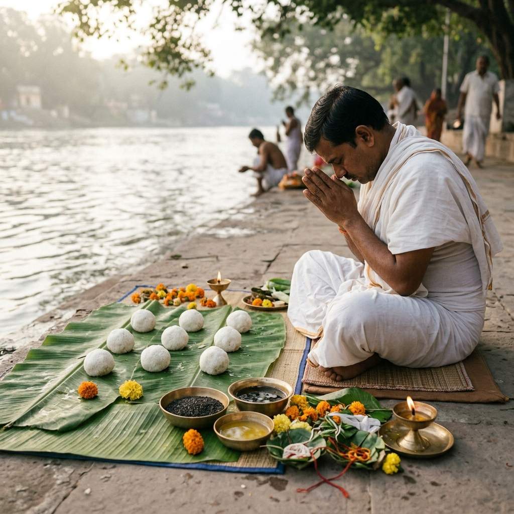 Avanish Kumar Pandey North Indian Hindi pandit performing puja in Bangalore